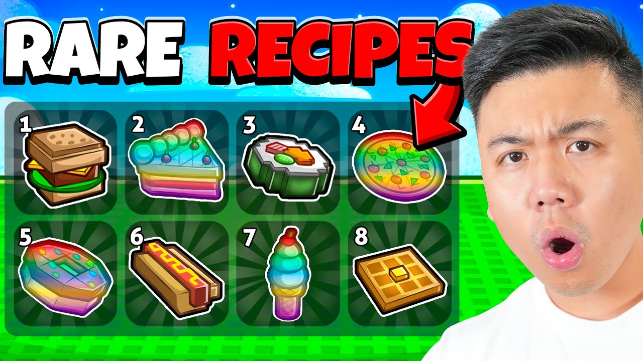 I Unlocked The RAREST Recipes in Grow a Garden!