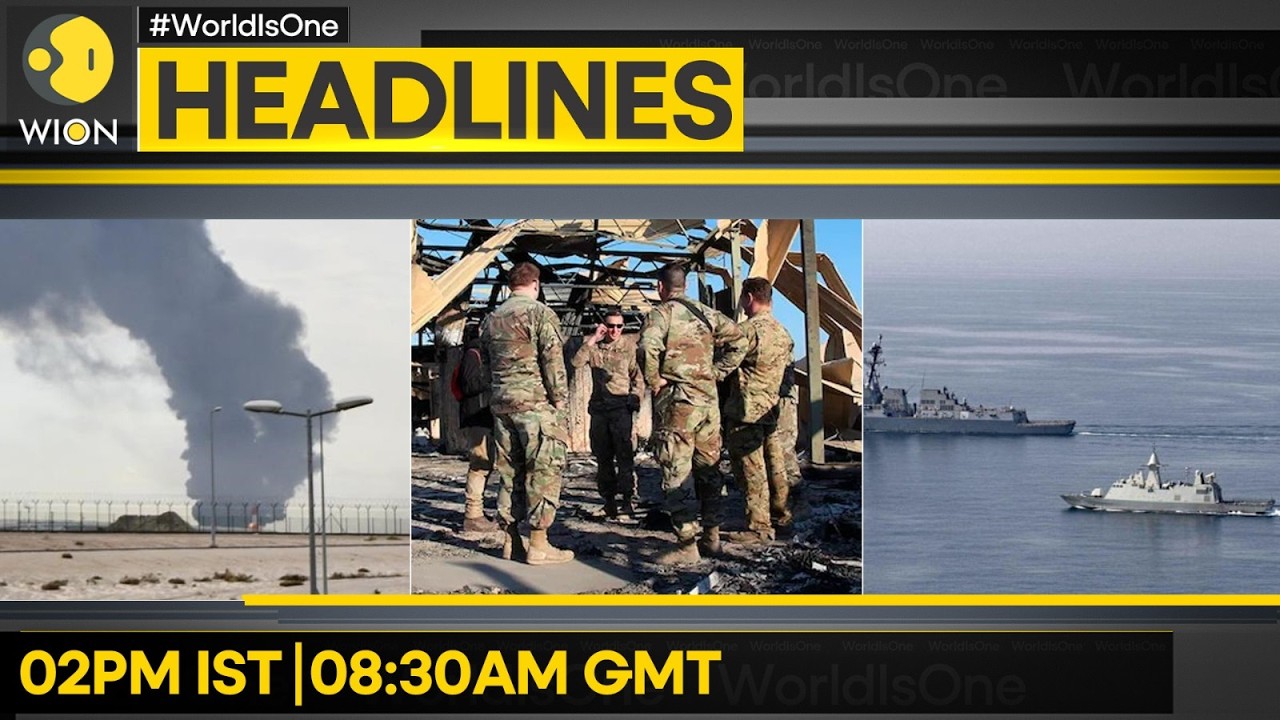 Kuwait: Main Port Damaged in Drone Attack | Iran: Hotels Housing US Troops Are Targets | Headlines