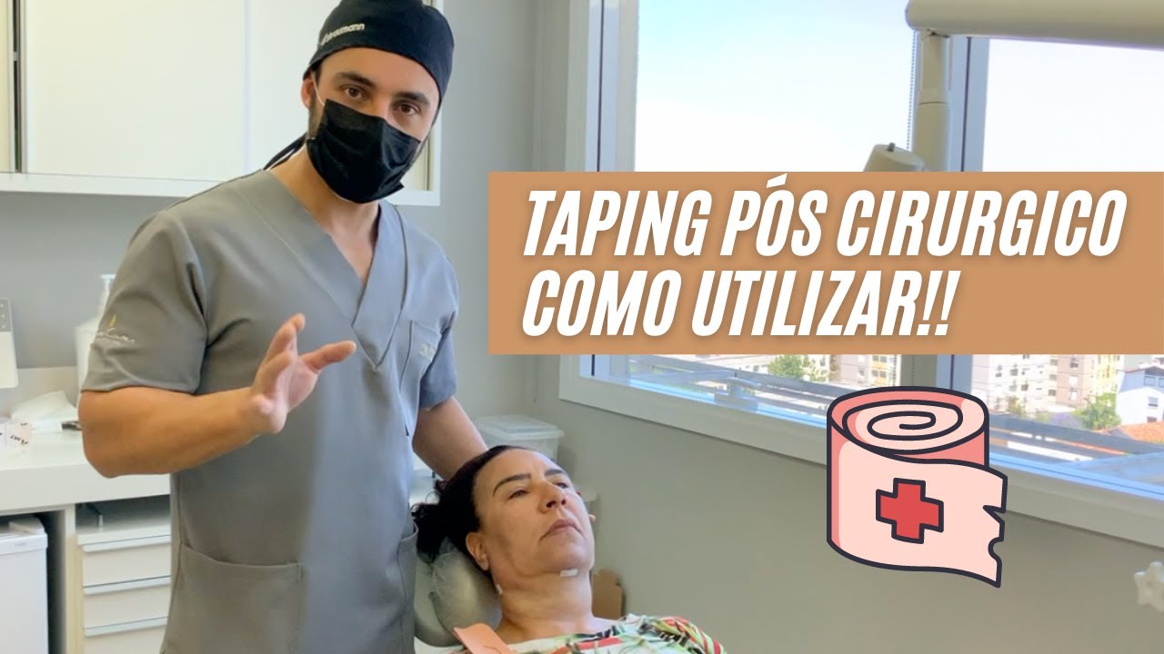TAPING - Como aplicar o taping pós cirúrgico!!!