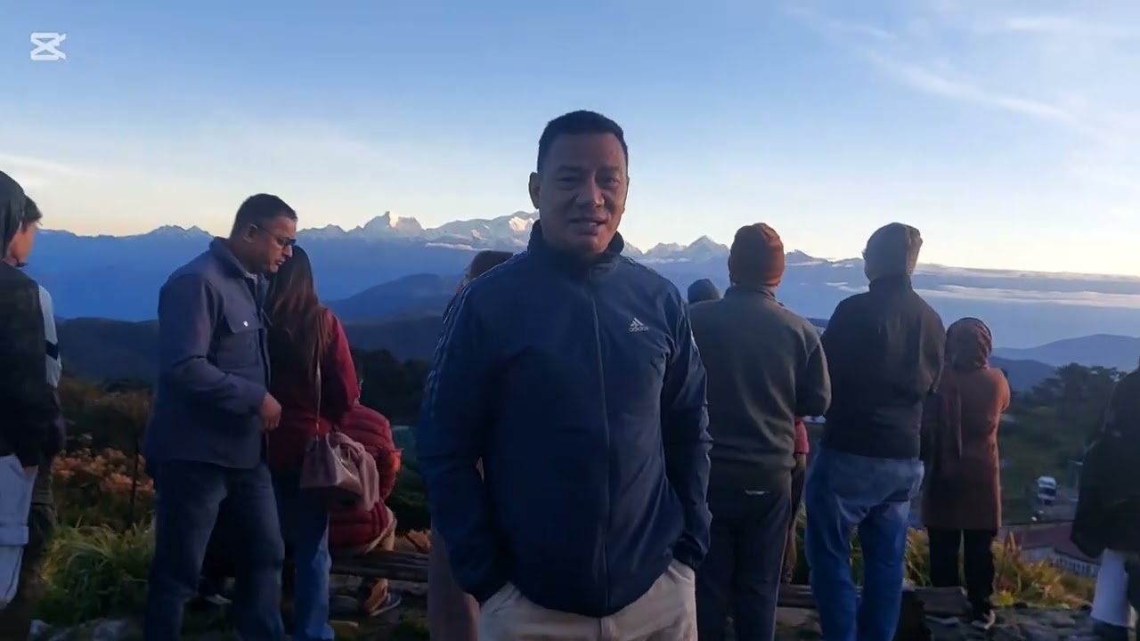इलाम को सनदकपुर  घुमघाम  गर्दा के भयो  र....???