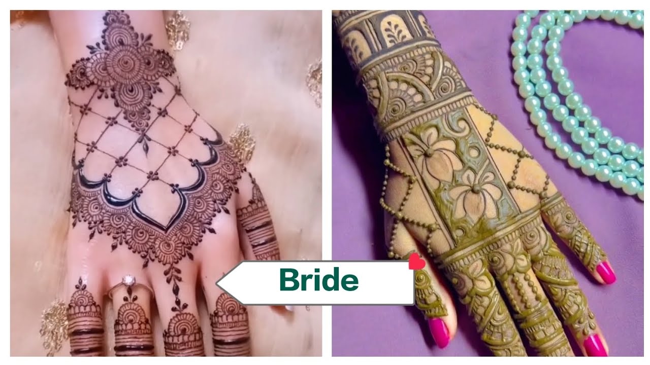 Elegant Bridal Mehndi Design for Special Day