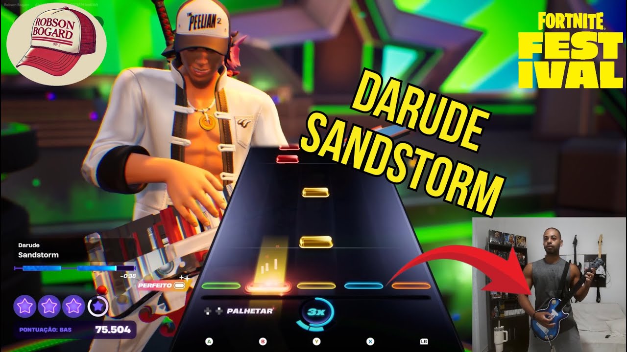 Darude - Sandstorm | [Fortnite Festival] (Expert guitar) 🎸