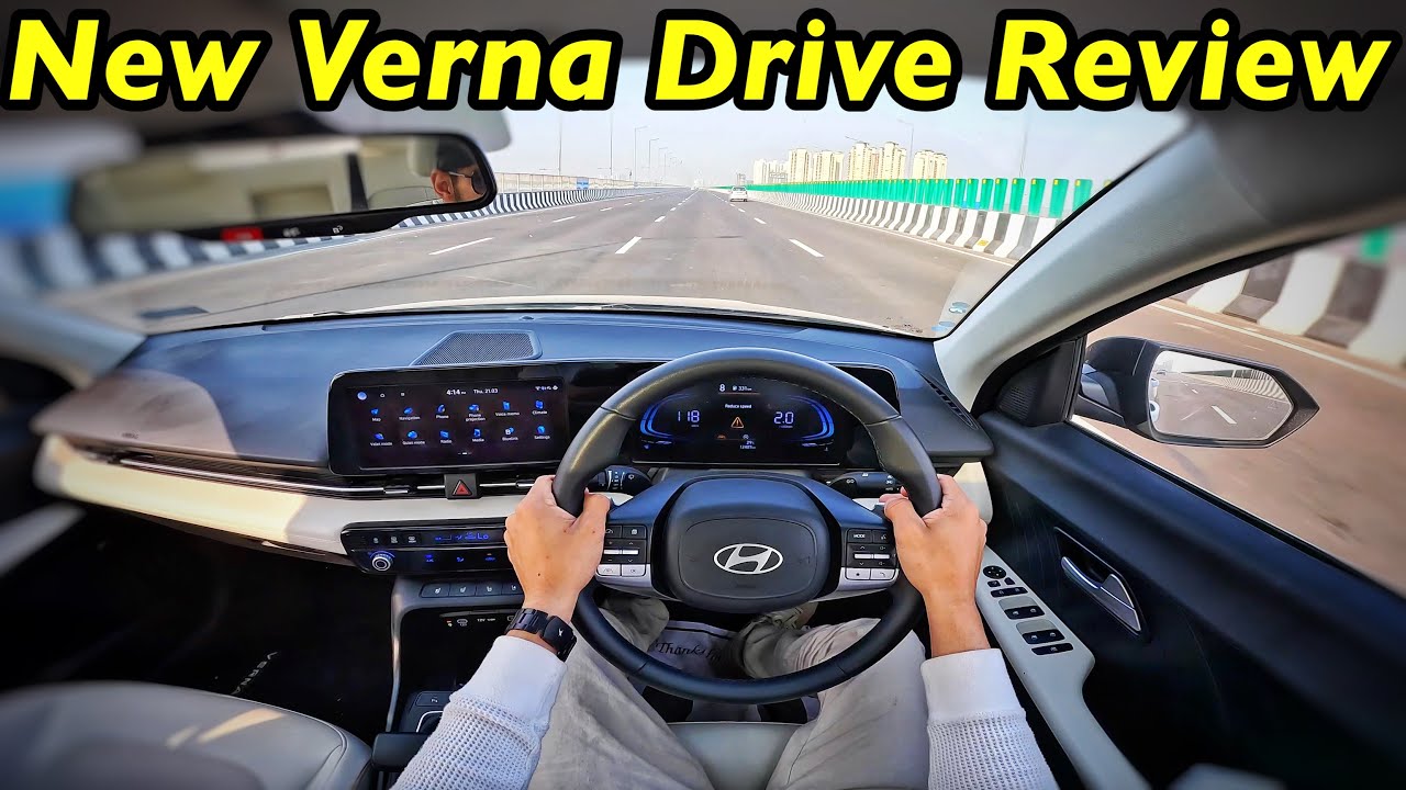 New Hyundai VERNA 1.5L Petrol CVT Drive Review @Aayushssm