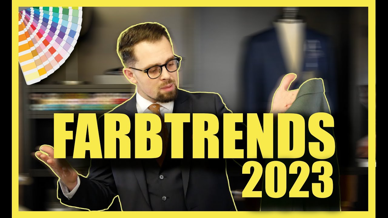 Anzug Trendfarben 2023