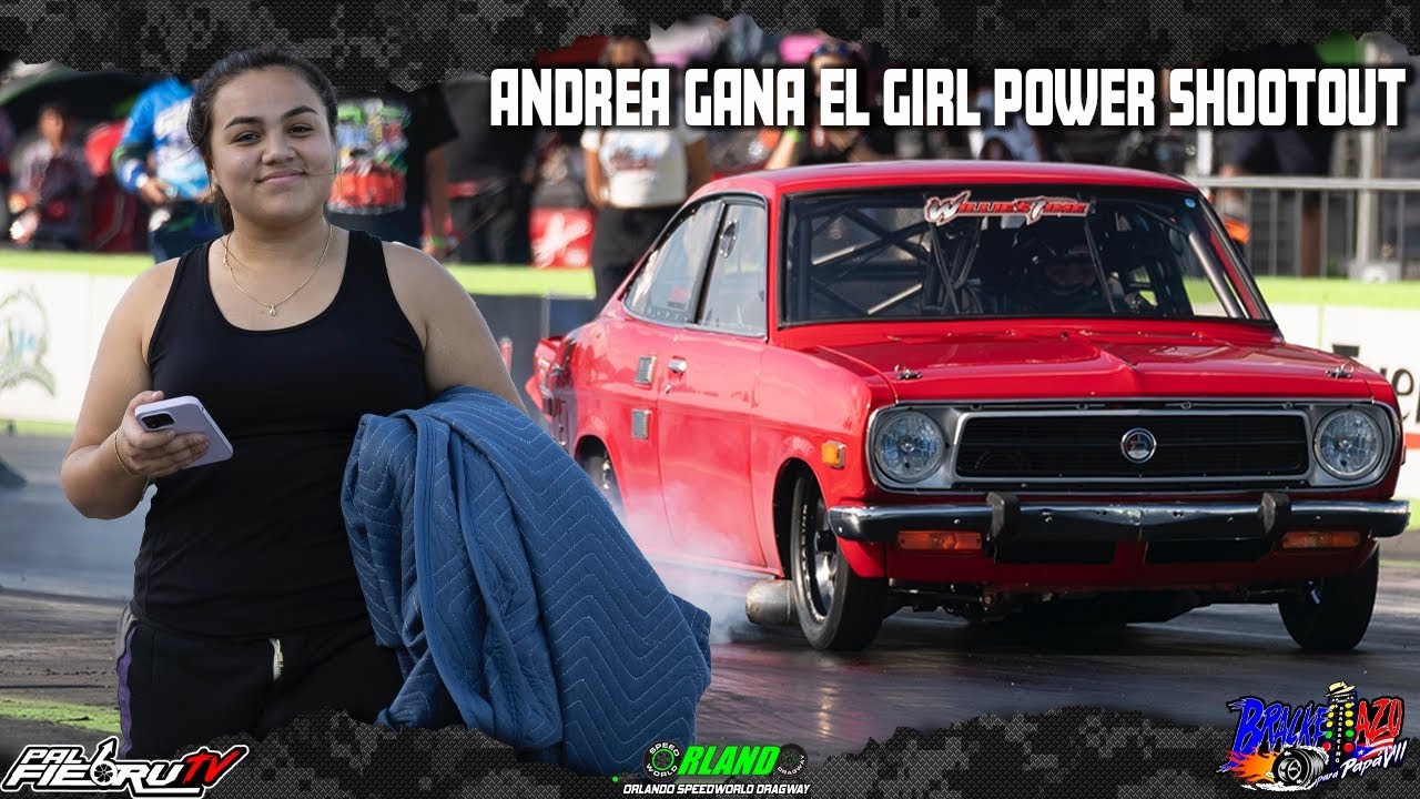 Andrea Performance Gana el Girl Power Shootout en el Bracketazo para PAPA 2024 Orlando Speedworld