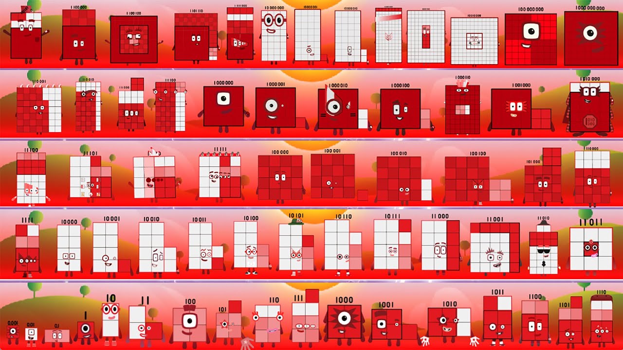 Ultimate - TEAM Numberblocks Band Ones bas2 (But It A BinaryBlocks) | Mashup - Performing!