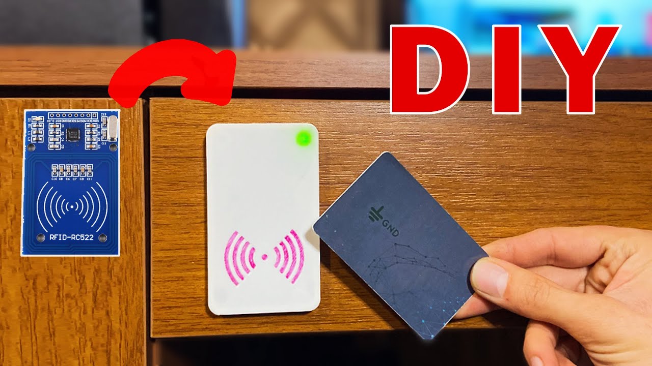 How to make RFID Door lock System | DIY MFRC522