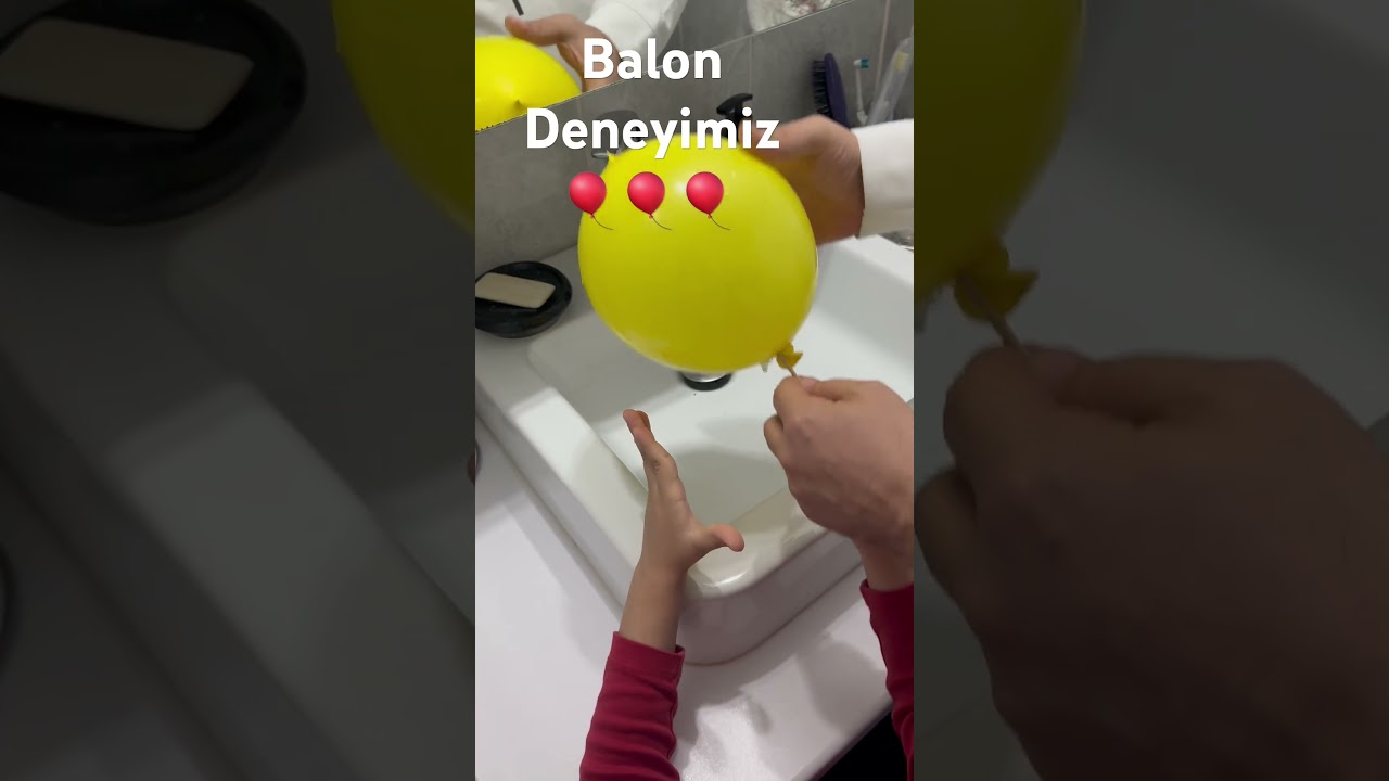 Balon Deneyi 🥳🎈🥳🎈