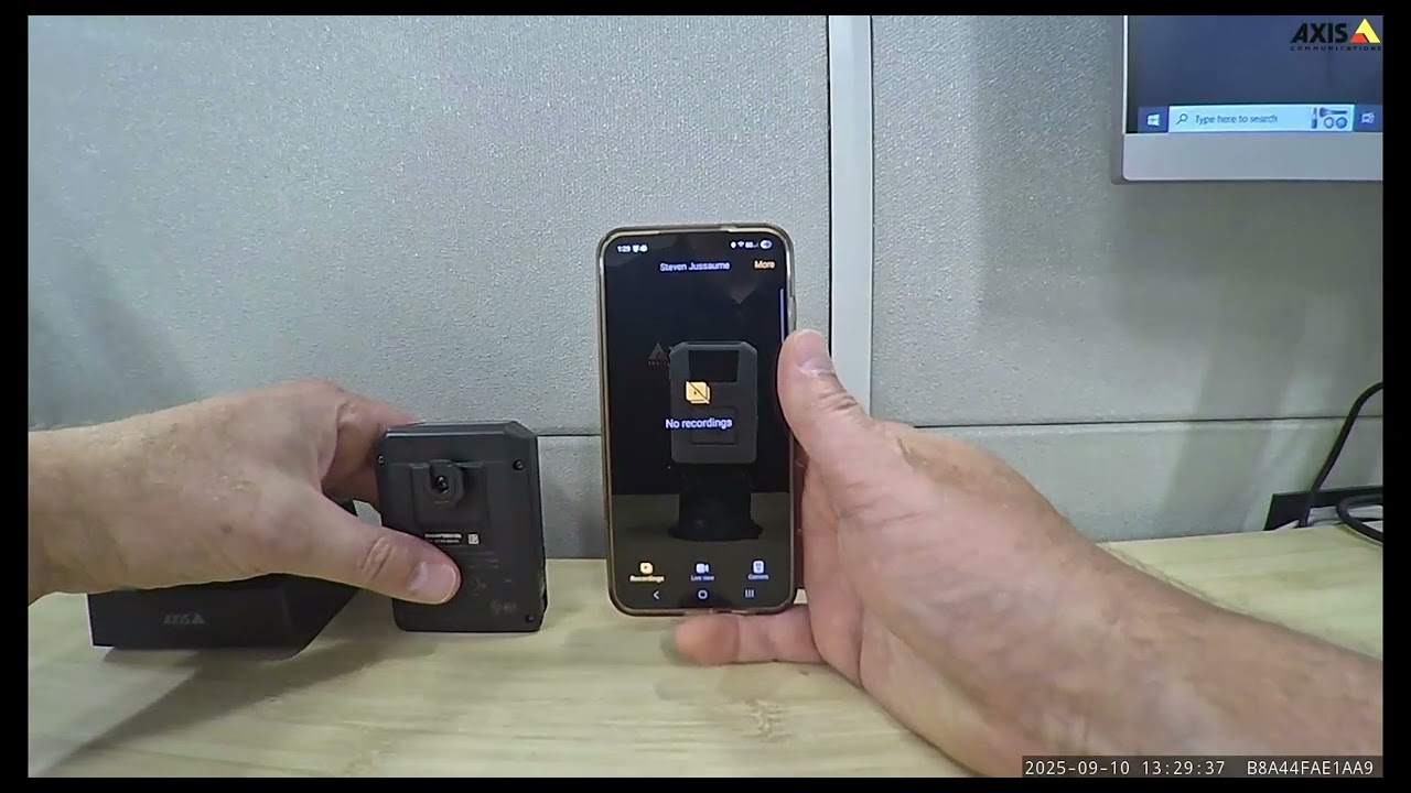 Section 10: Mobile App AXIS Body worn assistant