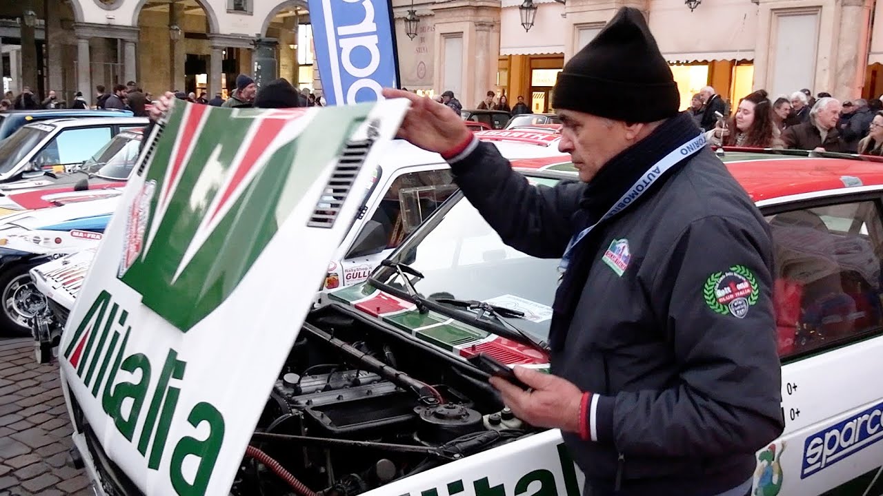 FIAT 131 ABARTH - RALLY 80 - Rally di Montecarlo Historique 2023 - CLASSICP55 - #fiat131abarth