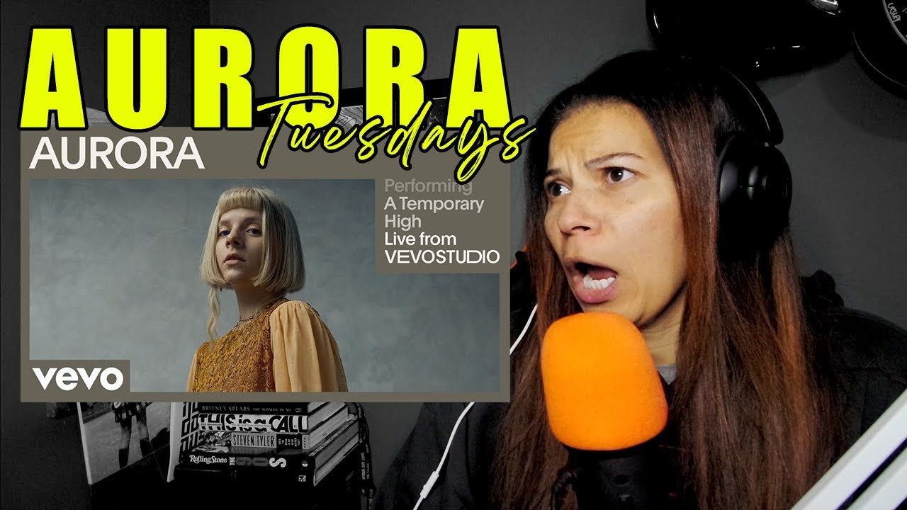 AURORA - A Temporary High (Live Performance | Vevo) | Reaction