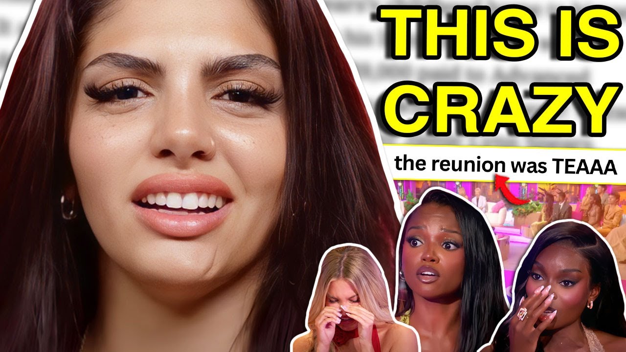 LOVE ISLAND REUNION WAS A MESS (huda is mad + more)