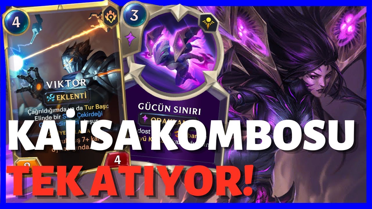 BU KAİ'SA DESTESİNE BAYILACAKSINIZ! Kai'sa Viktor Kombo Destesi [Legends of Runeterra]
