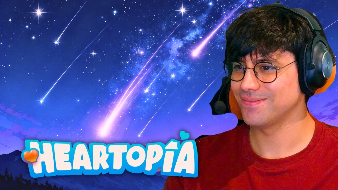 Lluvia de estrellas ☄️visita de Doris 💕 Heartopia ✨