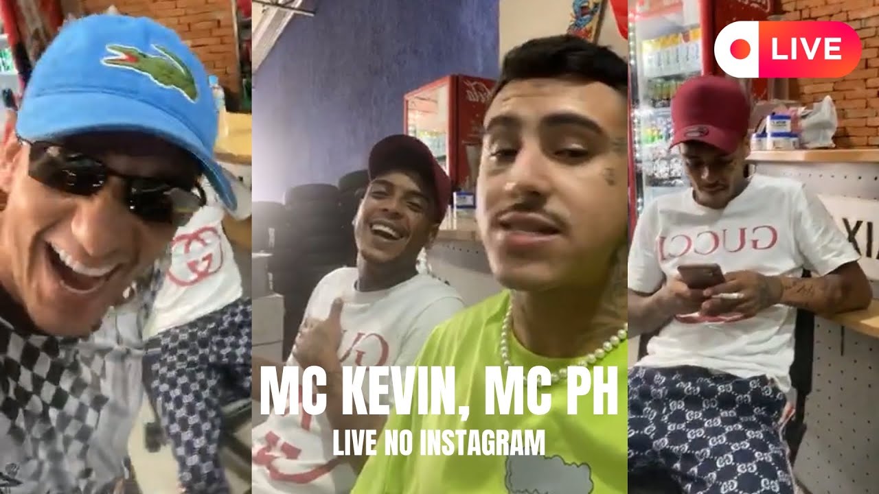 Mc Kevin, Mc PH e Gugu GR6 Juntos em Live!! (Ao vivo)