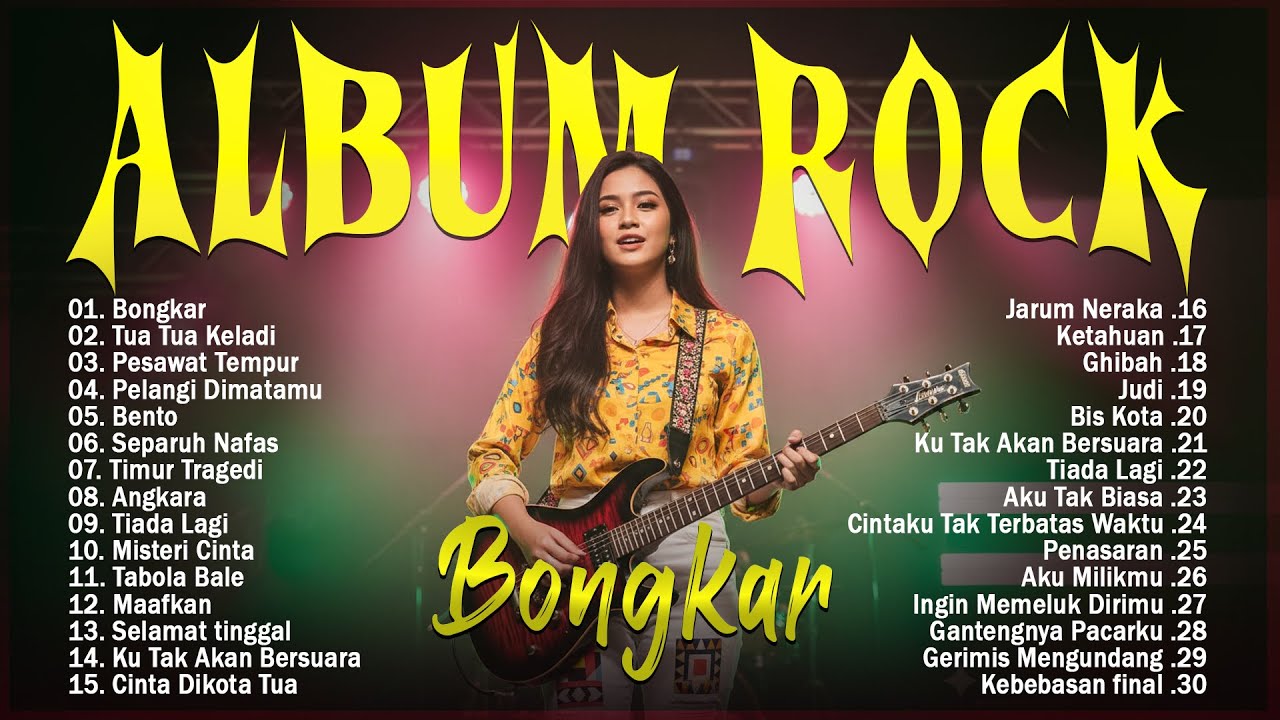 Full Album Lagu Rock Indonesia 🔥🔥🔥 - Bongkar,Tua Tua Keladi,Pesawat Tempur - Lagu Metal Energy