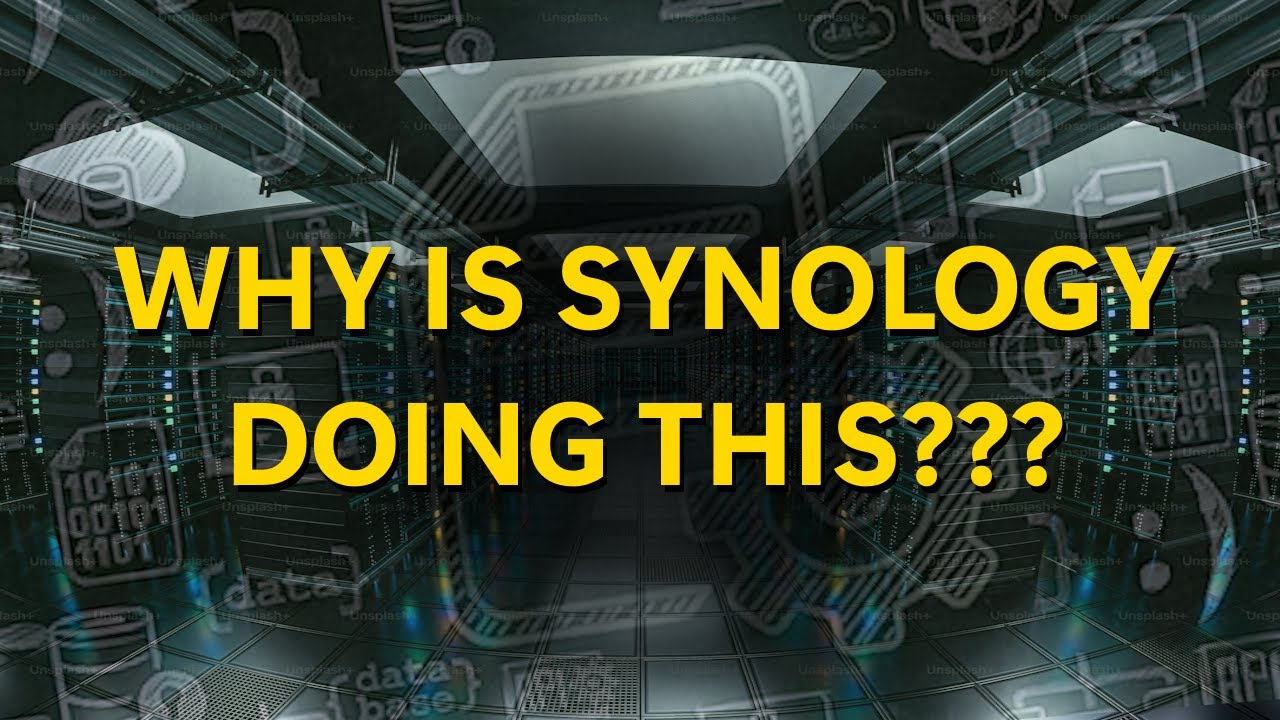 WHY IS SYNOLOGY DOING THIS??? (The RAID Room)