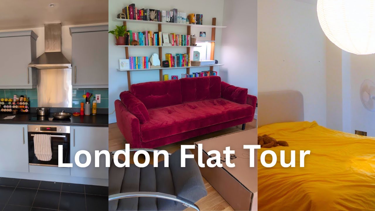 London apartment makeover ep. 4 - a colourful, mid century inspired flat tour