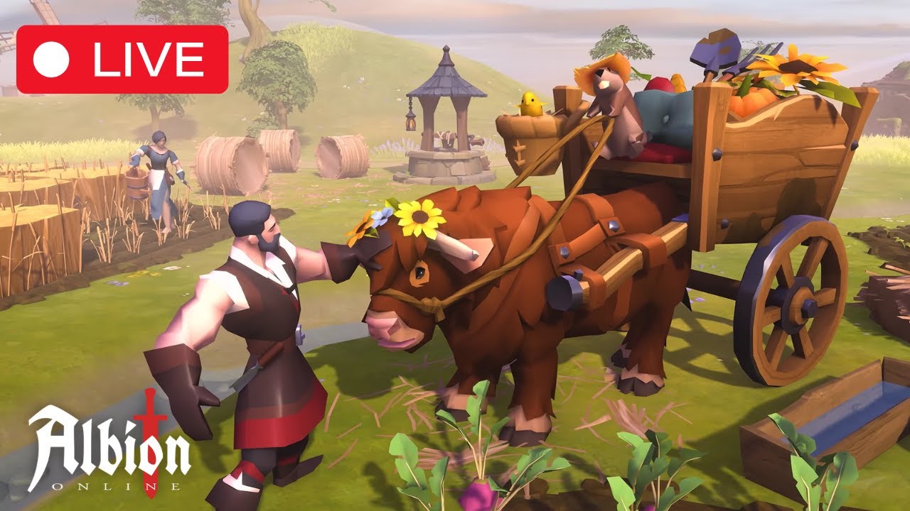 Brain off, game on. Chill stream | Albion Online