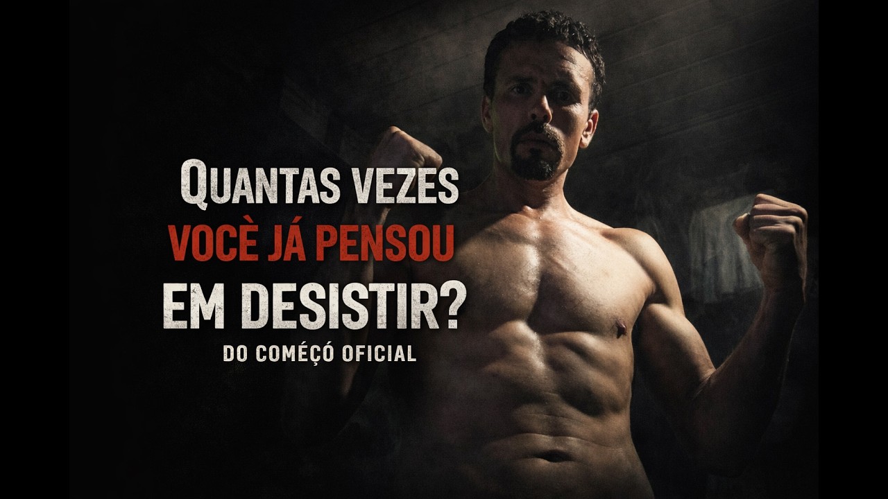 Quantas vezes vc já pensou em desistir
