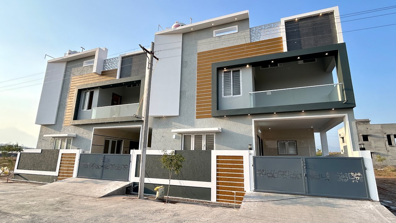 லட்டு மாதிரி 2 வீடுகள் விற்பனைக்கு🏠 3BHK Duplex House for Sale with Attractive Interior Design