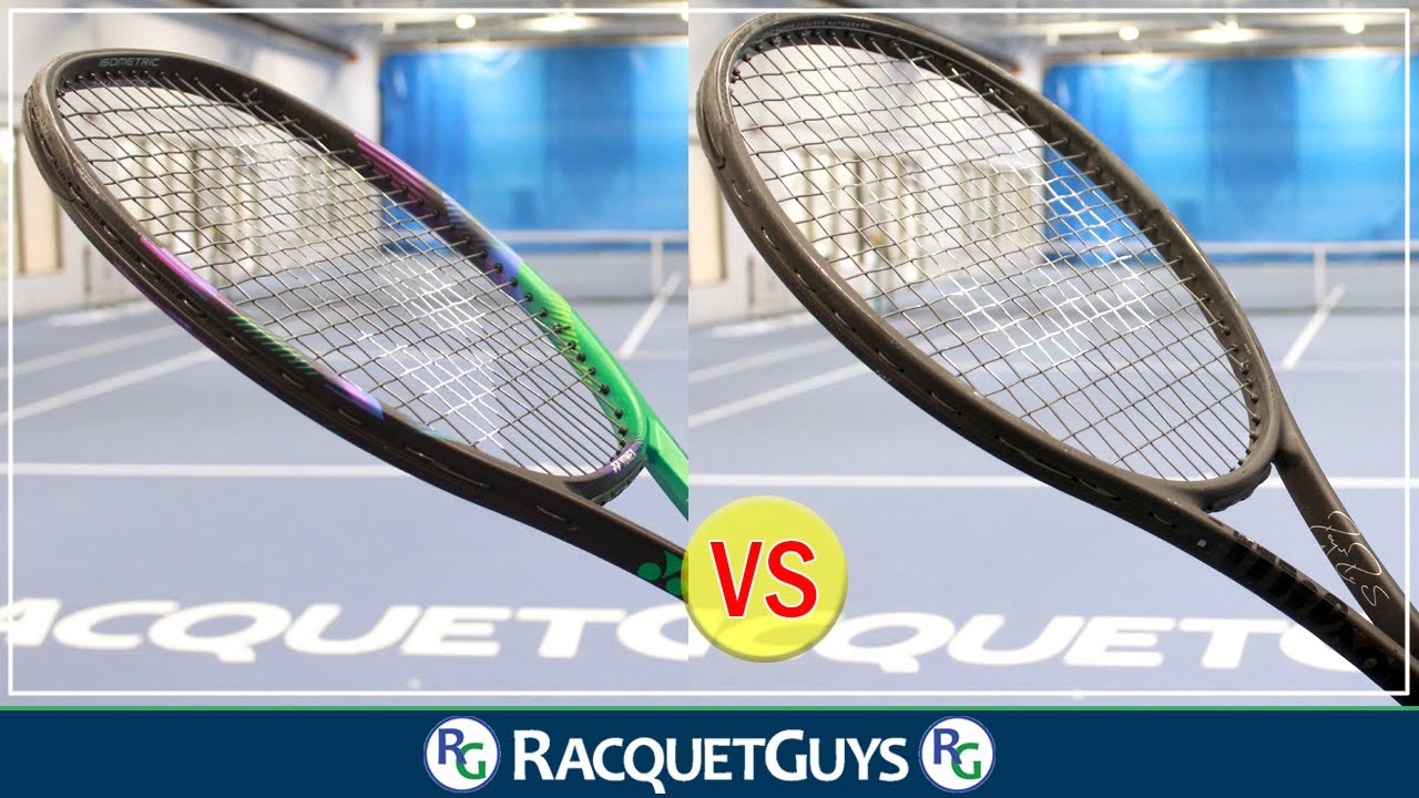 Wilson Pro Staff RF97 v13 vs Yonex VCORE 97h Tennis Racquet Review