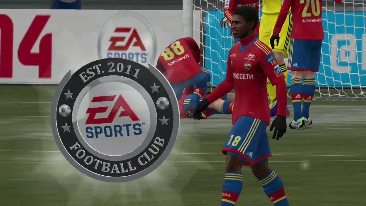 Fifa 14-CSKA Moscow vs Fc Chelsea friendly match(world class difficulty)