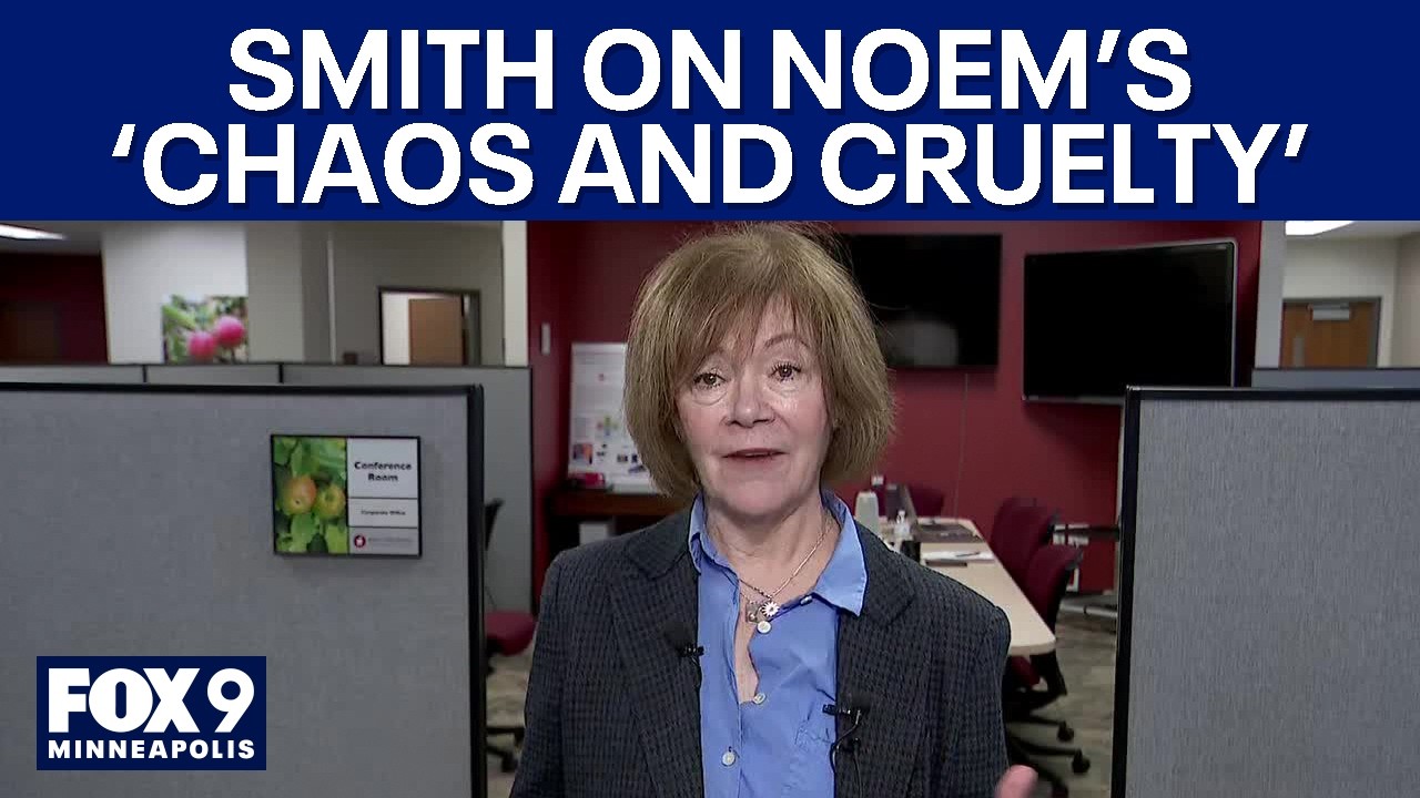 Noem led DHS with 'chaos and cruelty,' Sen. Smith says