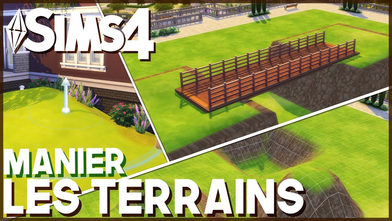 Manier les outils de terrain à la perfection ! (montagne, pont...) | Tutoriel Sims 4
