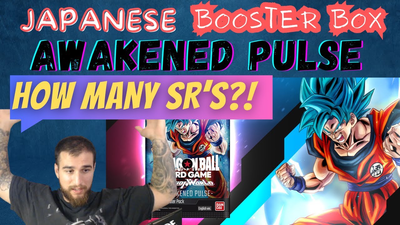 Opening FUSION WORLD Dragon Ball Super AWAKENED PULSE booster box