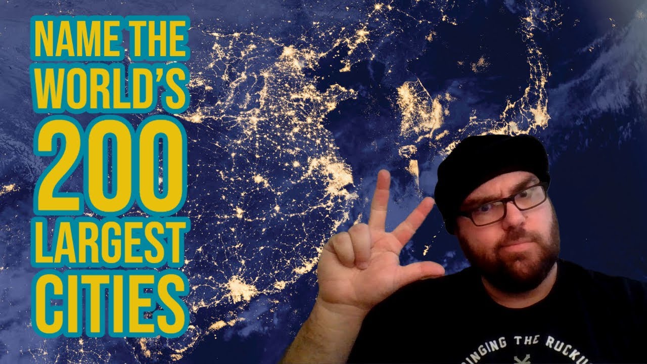 Can I name the world's largest Cities on Sporcle?