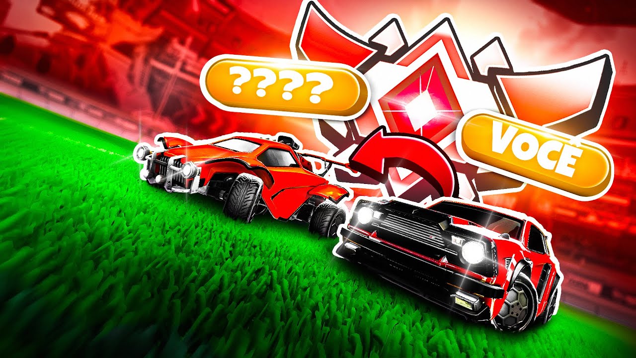 COMO PEGAR GRAND CHAMPION COM RANDOMS NO ROCKET LEAGUE!