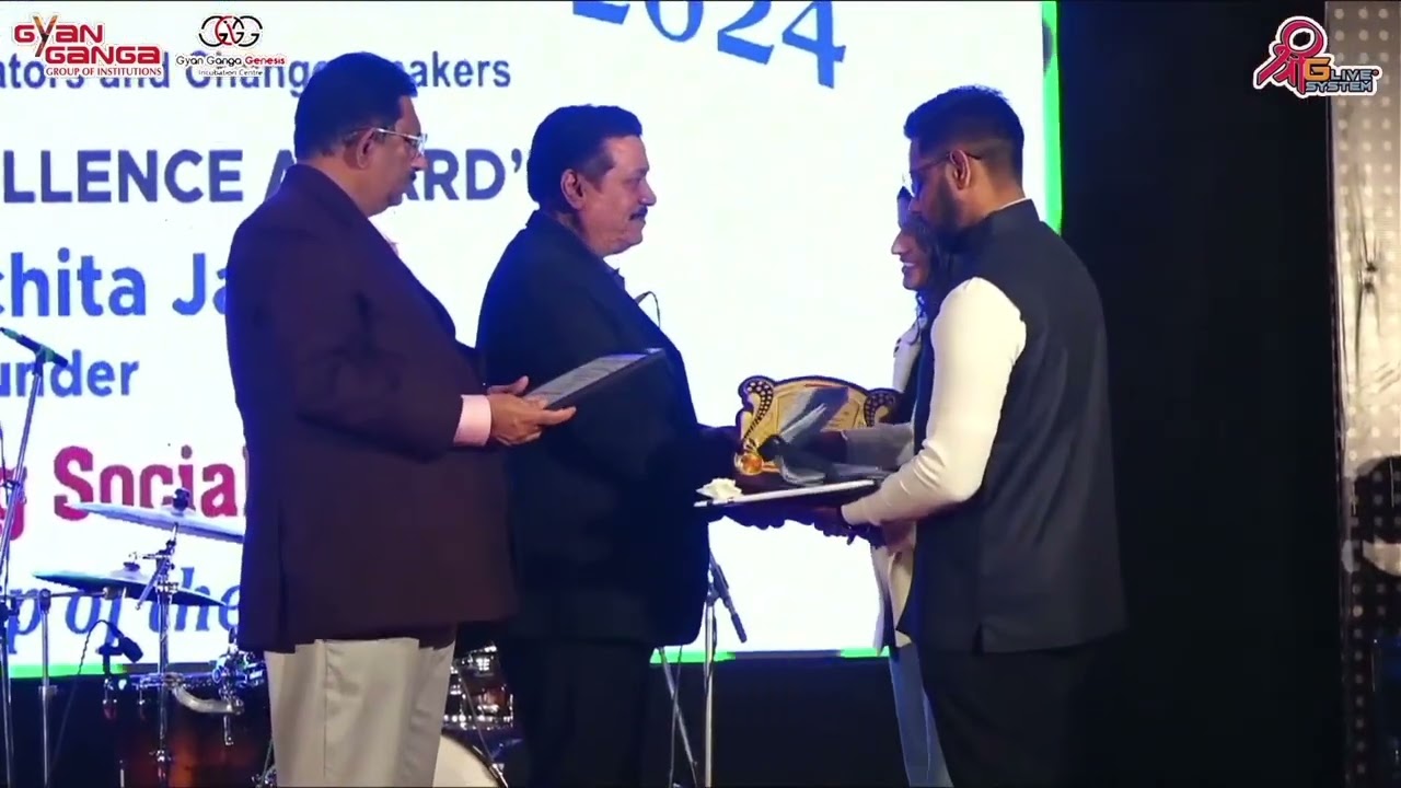 🏆 Business Excellence Award | Best Startup of the Year | Genesis Excellence Awards 2024 | Gyanotsav