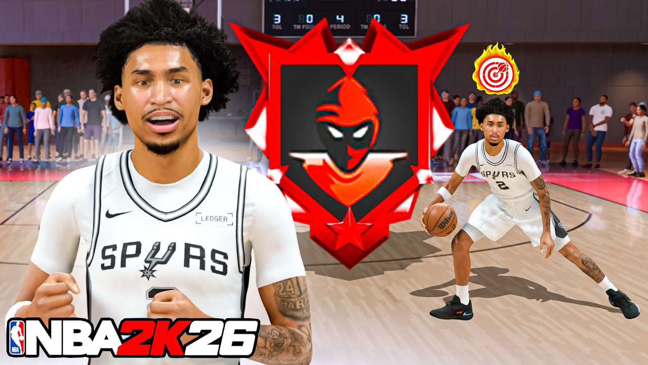 This DYLAN HARPER BUILD is UNGUARDABLE in RANDOM REC on NBA 2K26