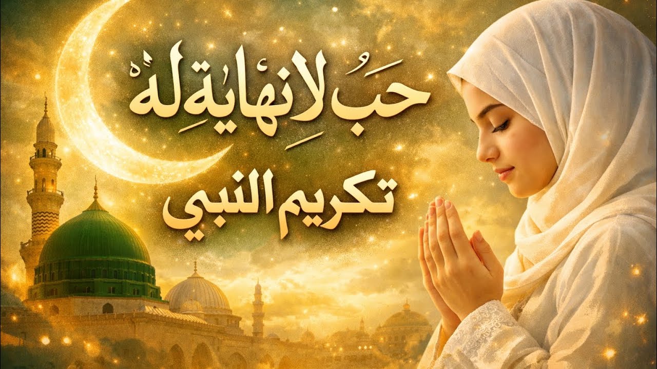 هذا الحب لا ينتهي | نشيد عربي مؤثر في حب الرسول ﷺ | صوت نسائي