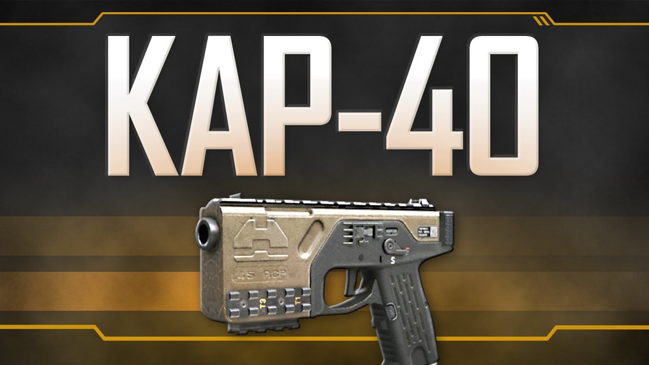 KAP-40 - Black Ops 2 Weapon Guide