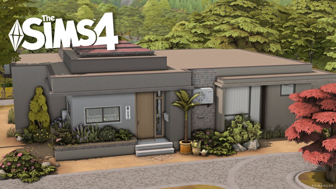 👨🏽‍👩🏽‍👧🏽 Семейный дом коробчатого типа 🏡 | Sims 4, покадровая анимация | Без пользовательского ко...