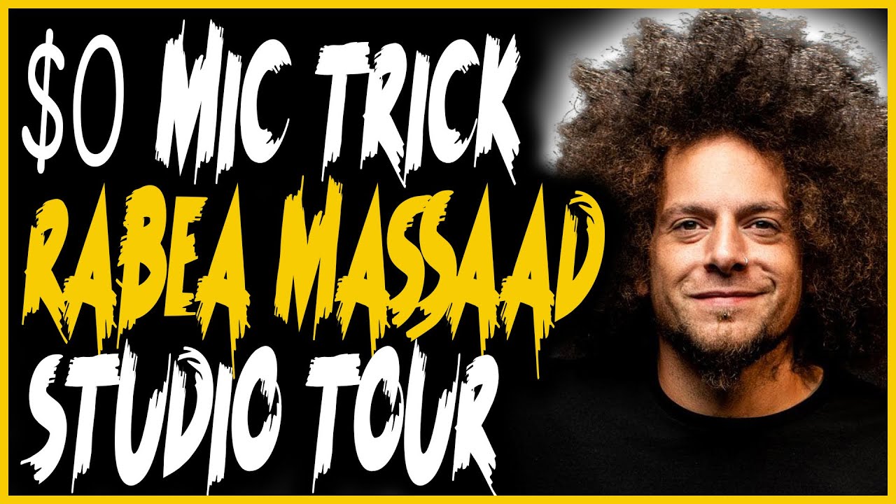 $0 Mic Trick Rabea Massaad Studio Tour