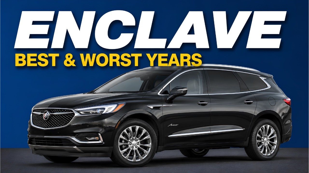 Лучшие годы выпуска Buick Enclave для покупки (и худшие, которых стоит избегать)