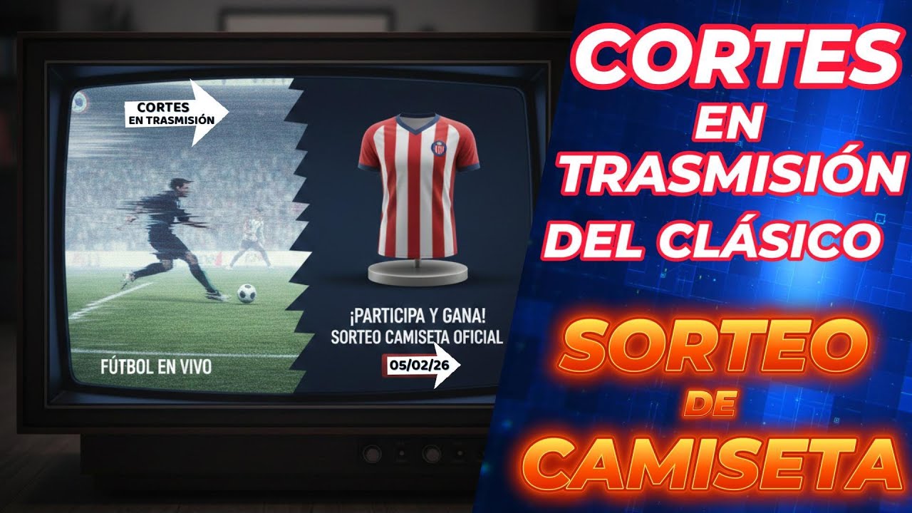 NACIONAL VS PEÑAROL EL CLÁSICO CON PROBLEMAS EN LA TRASMISIÓN DE TV- SORTEO DE CAMISETA ORIGINAL