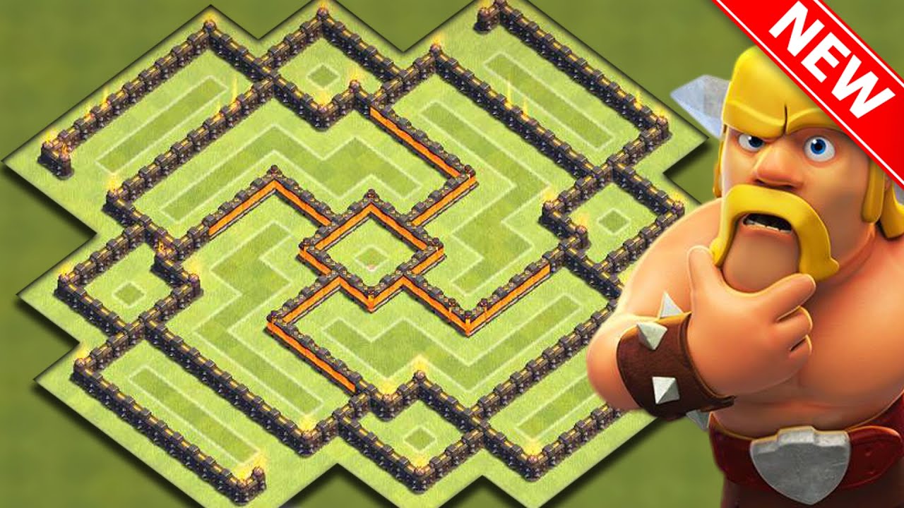 EPIC TOWN HALL 8 FARMING BASE! | Clash Of Clans - BEST TH8 Farming BASE!