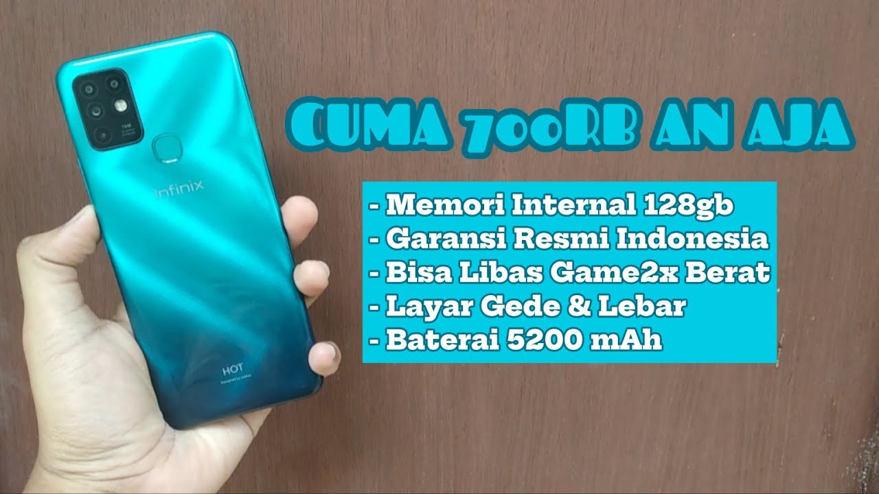 Unboxing Infinix Hot 10 Di Tahun 2024