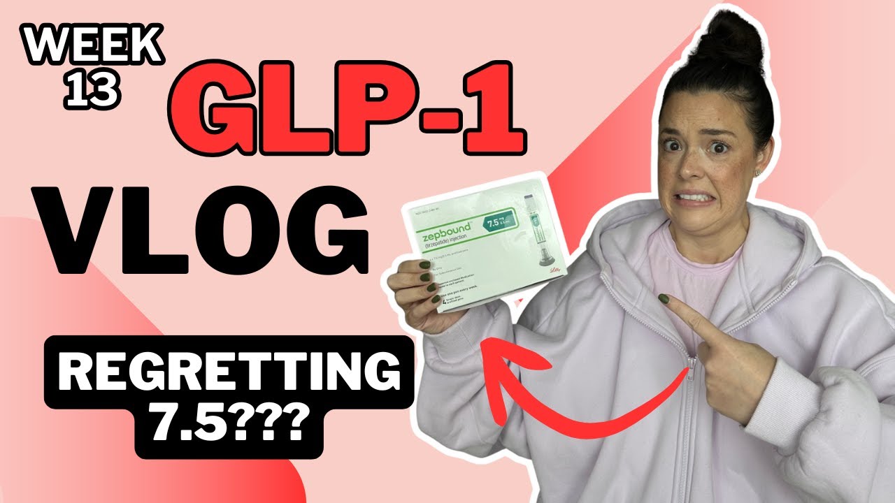 13-я неделя приема GLP-1 | Жалею ли я, что остановился на 7,5 мг?