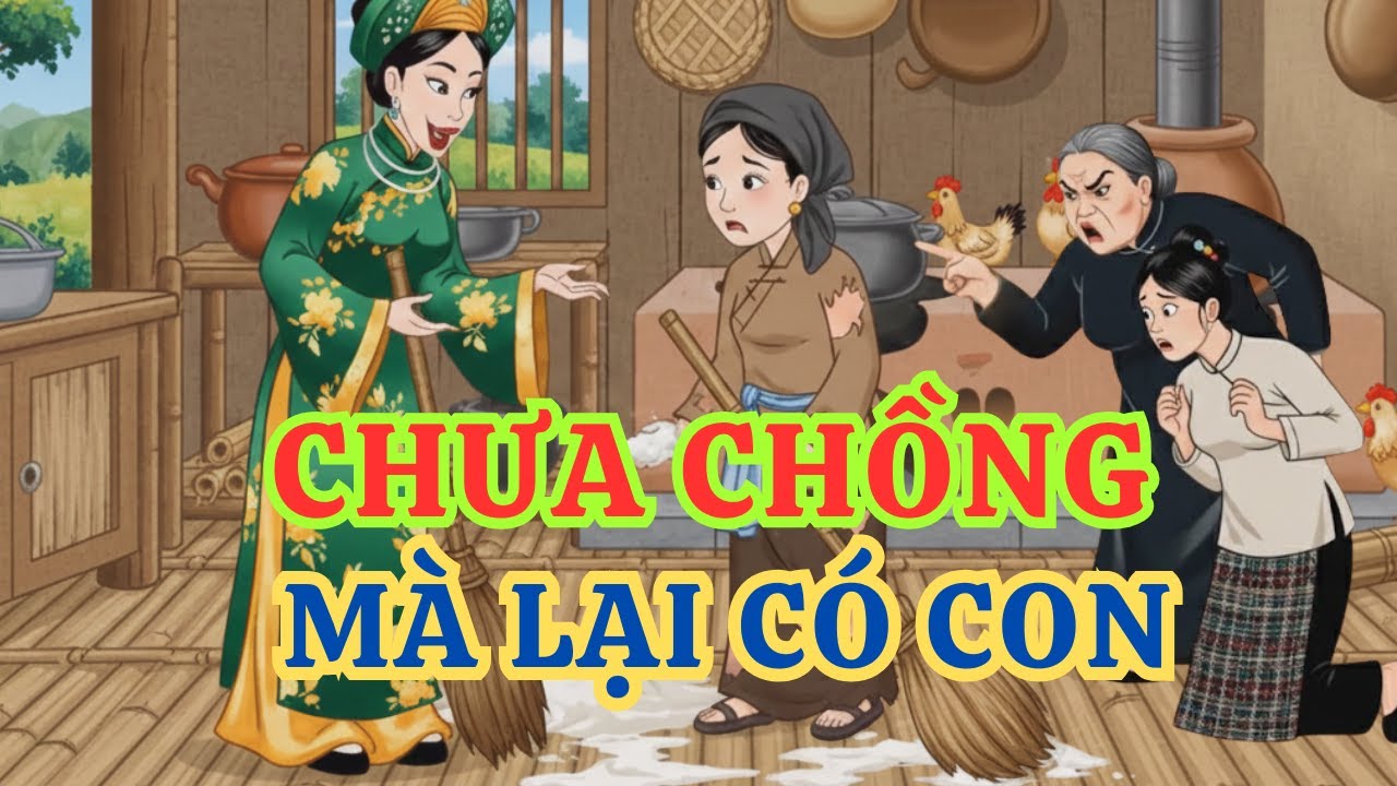 “Chưa Chồng Mà Có Con Chỉ Vì Nước Giếng Cổ – Đứa Bé Nói Một Câu Rồi Hóa Ánh Sáng Bay Lên Trời”