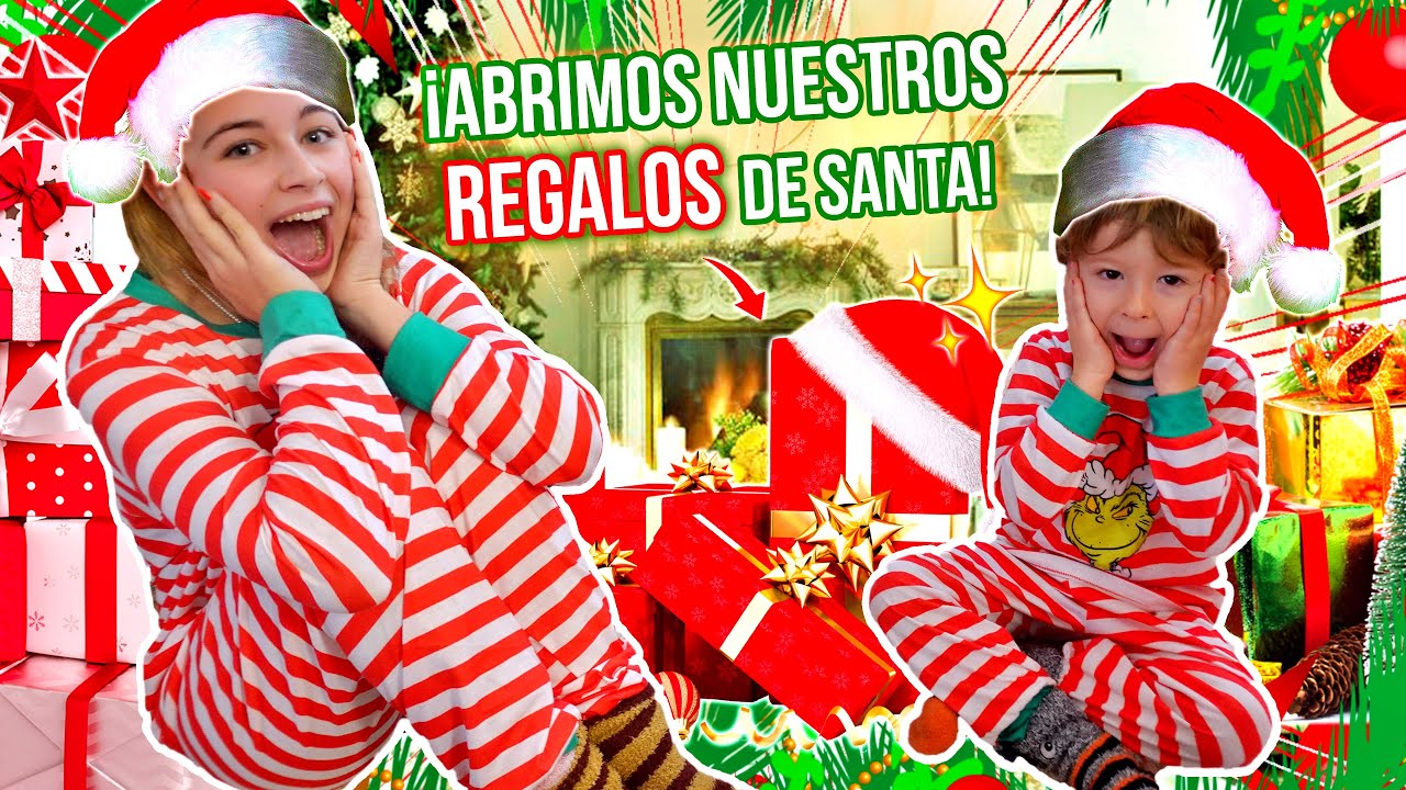 ¡ABRIMOS nuestros REGALOS de SANTA en FAMILIA! 🎁 ABRIENDO los MEJORES REGALOS de NAVIDAD 2021 🎄