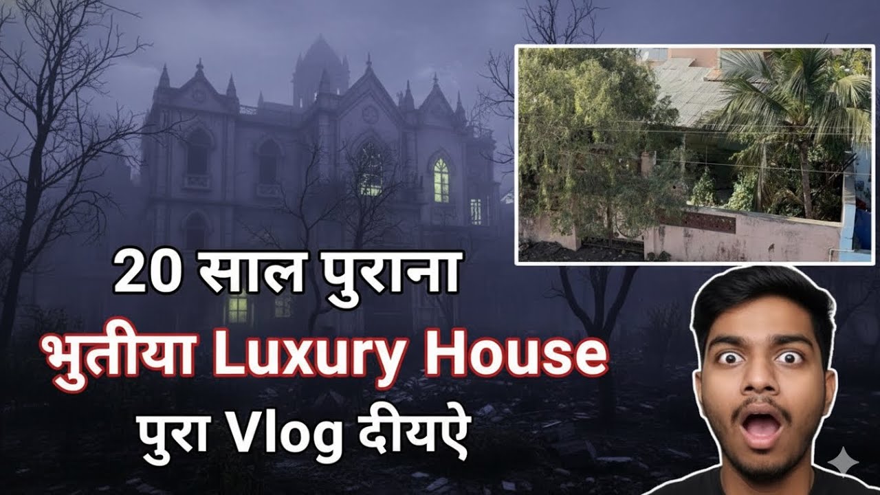 20 साल पुराना भूतिया Luxury House 😱 | पूरा  Vlog