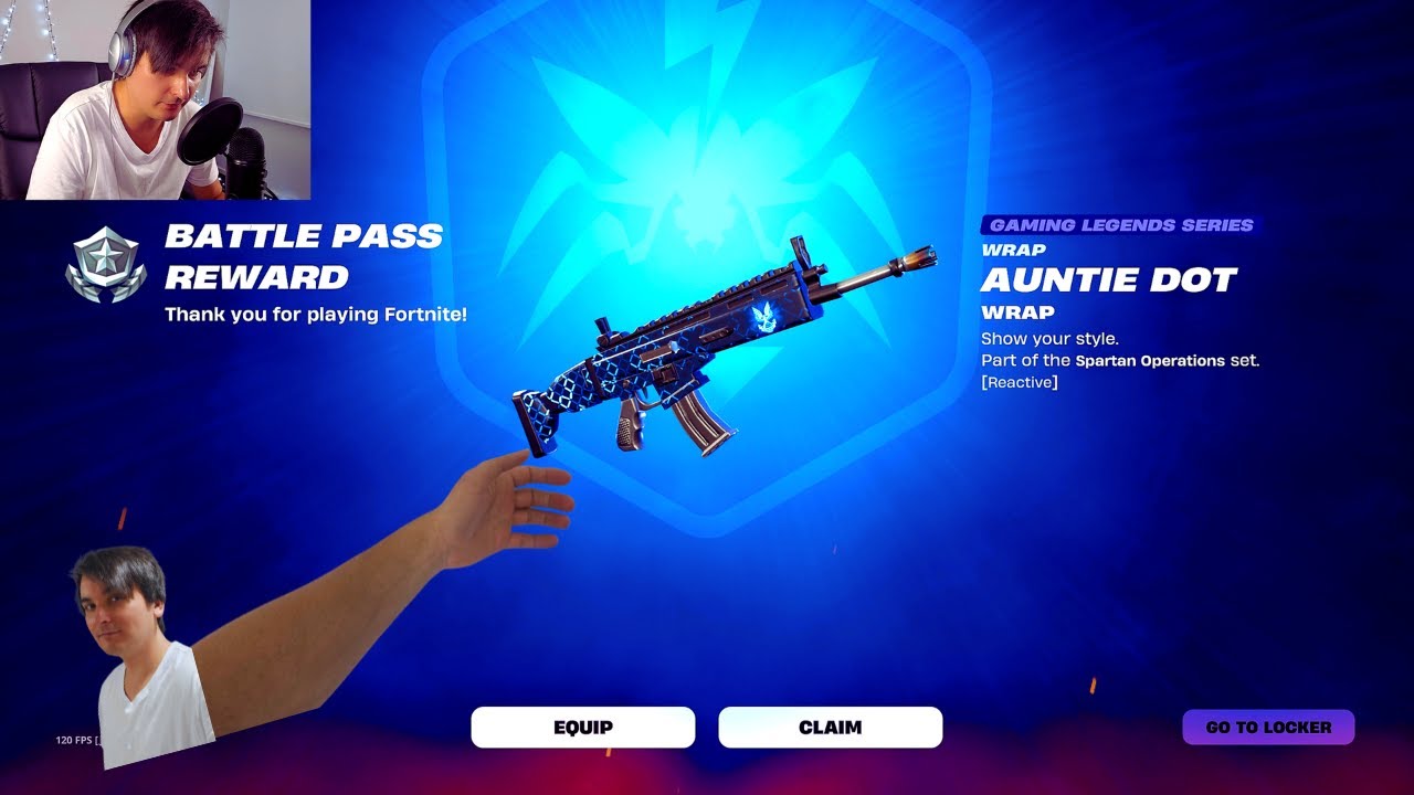 No Build (Fortnite) NEW! AUNTIE DOT Battle pass *reward*
