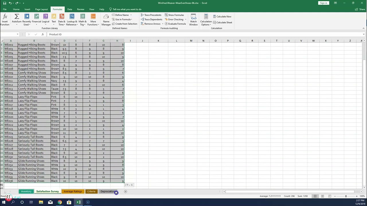 Excel 2019 In Practice Ch 6 Guided Project 6-3 | Excel 2019 In Practice Ch 6 Guided Project 6 3 |