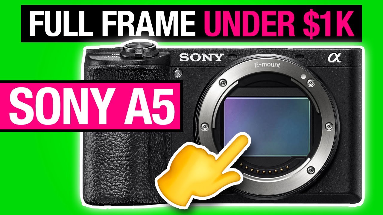 Sony A5 Full Frame for under $1000 | Bargain or Junk?