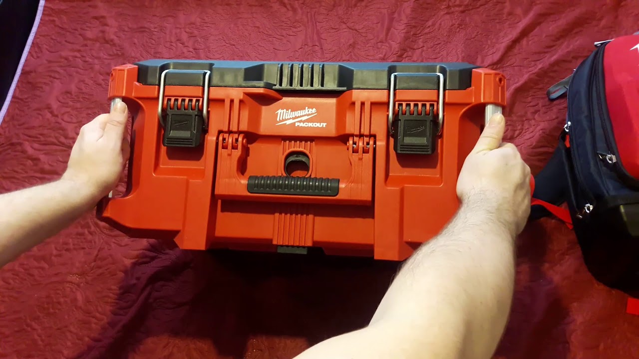 Обзор Milwaukee packout  large tool box